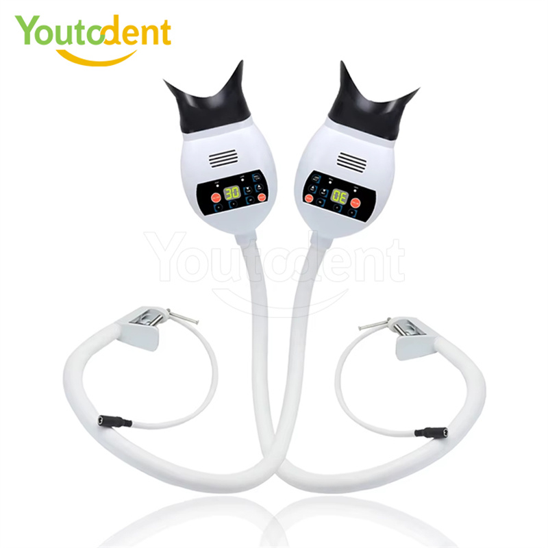 Teeth Whitening Bleach - Professional Dental 3Color Light Lamp Teeth