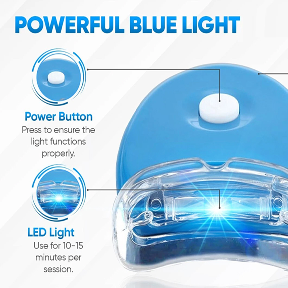 Home Teeth Whitening Built-in  - огляд і ціна Teeth Whitening With Laser