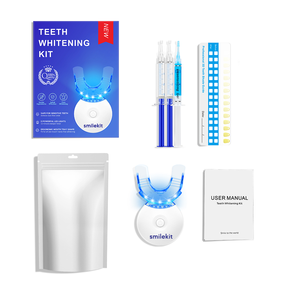 Teeth Whitening Kit - 5X LED L - огляд і ціна Teeth Whitening Foam