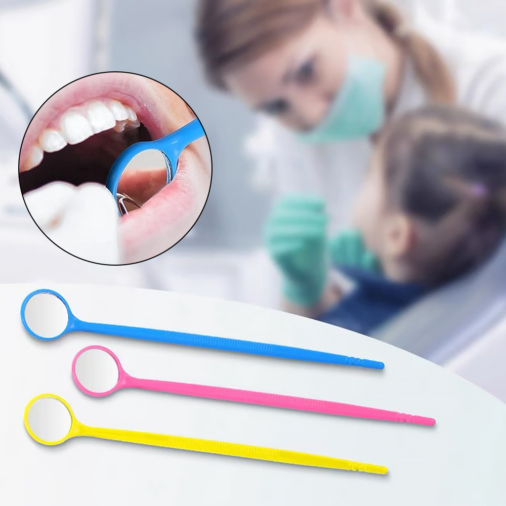 100pcs Dental Mouth Mirror Dis - огляд і ціна Teeth Whitening Express