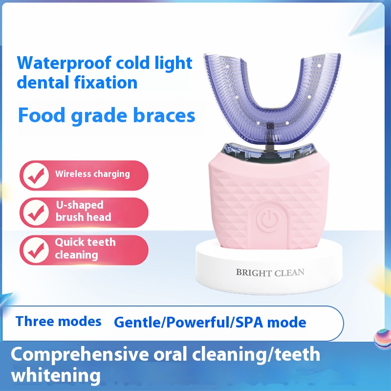 Electric U-Shaped Toothbrush f - огляд і ціна Teeth Whitening Gum
