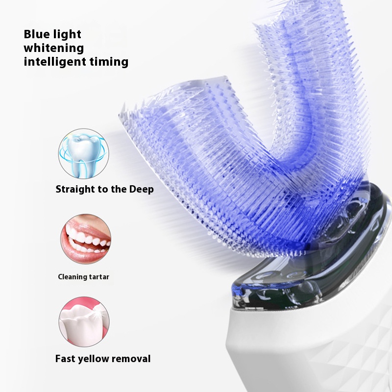 Electric U-Shaped Toothbrush f - огляд і ціна Teeth Whitening Gum