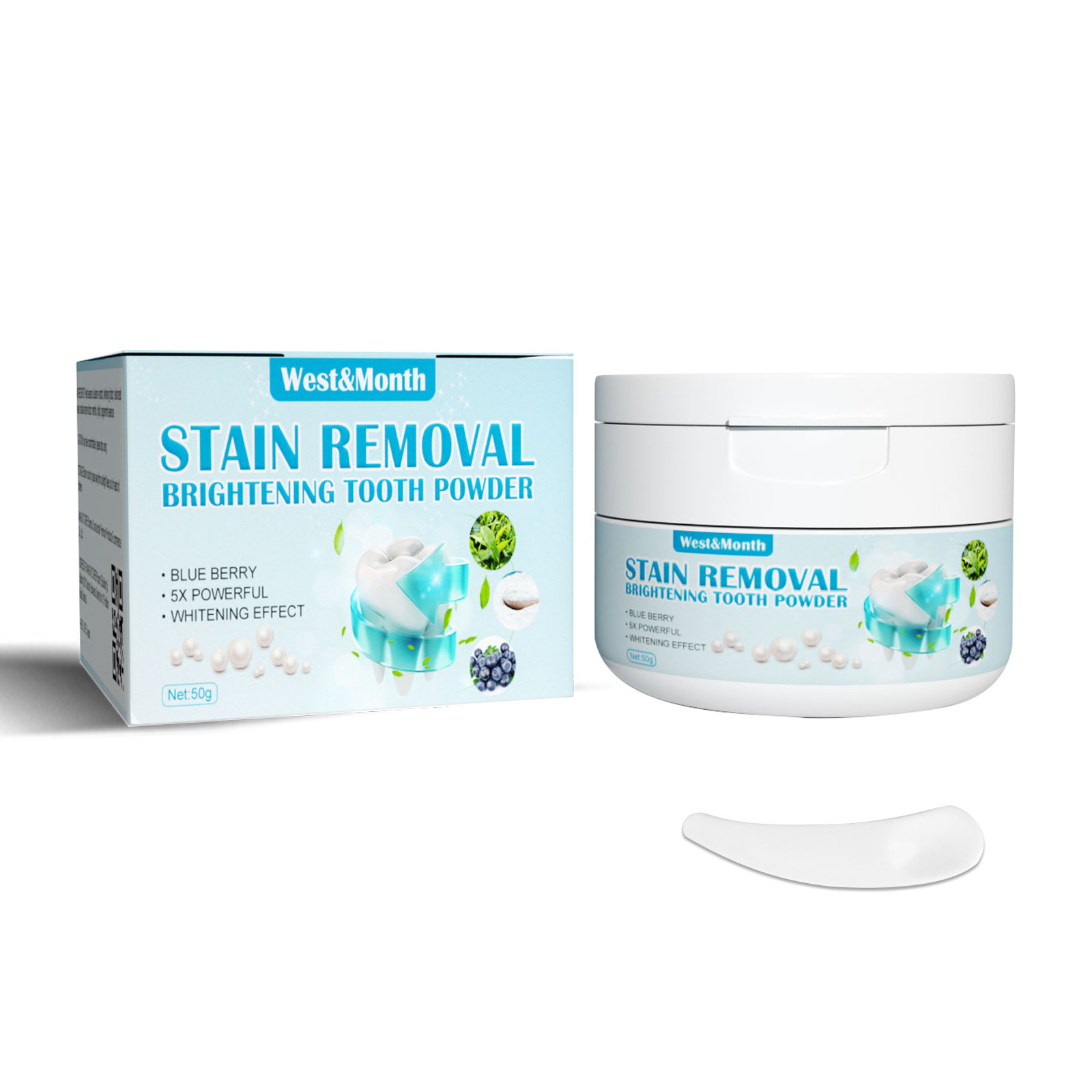 Blueberry Baking Soda Whitenin - огляд і ціна Teeth Whitening With Baking Soda