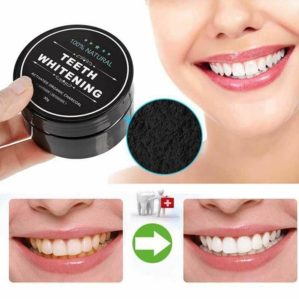Activated Organic Charcoal Pow - огляд і ціна Whitening Powder Activated
