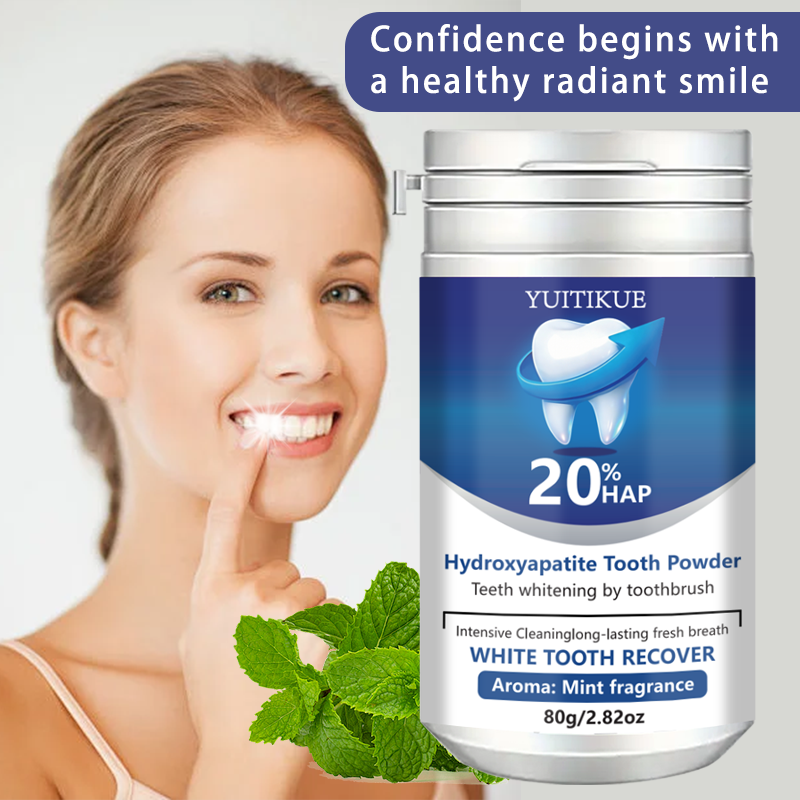 20% Hydroxyapatite Tooth Powde - огляд і ціна Teeth Whitening With Baking Soda