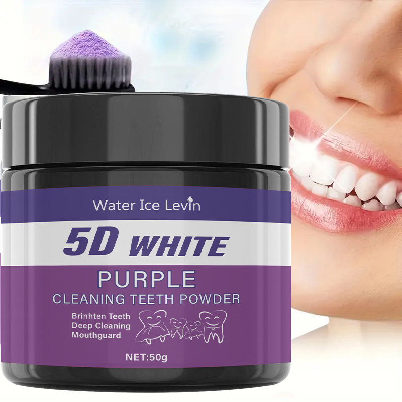 5D White Purple Cleaning Tooth - огляд і ціна Teeth Whitening With Baking Soda