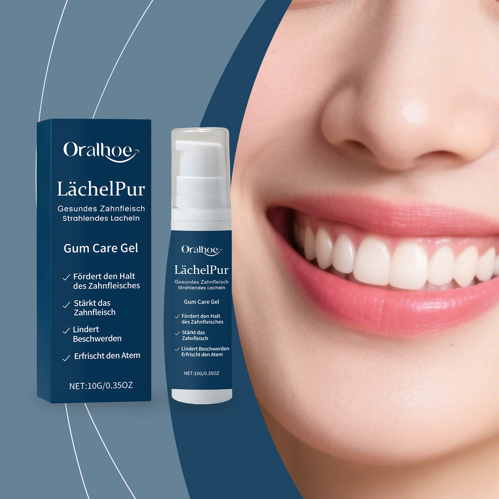 Gum Repair Care Gel Relieve Re - огляд і ціна Teeth Whitening Foam