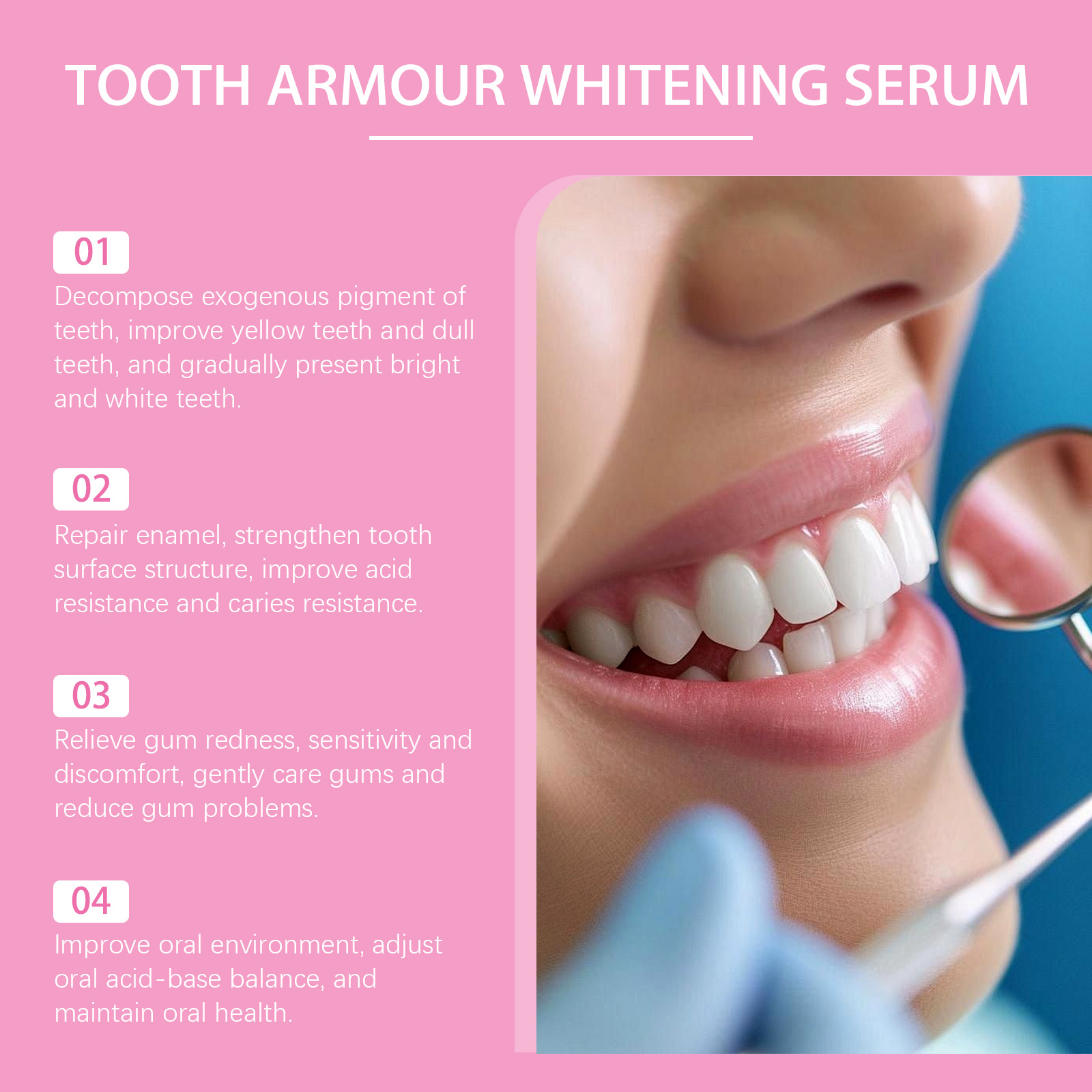 Nano Hydroxyapatite Tooth Whit - огляд і ціна Teeth Whitening Xylitol Gum