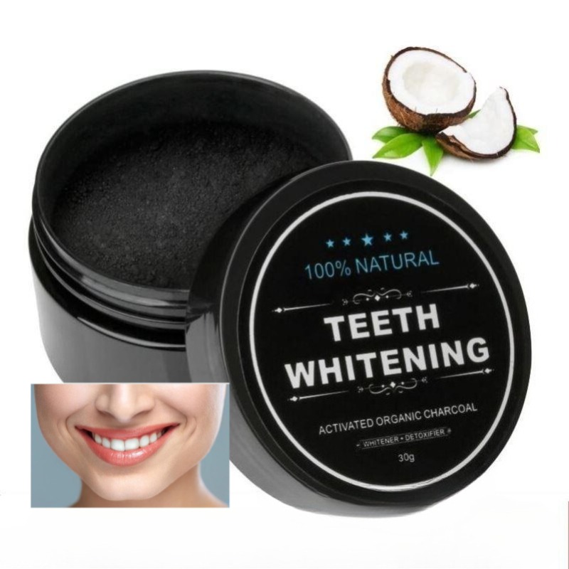 1 Box Activated Charcoal Teeth - огляд і ціна Whitening Powder Activated