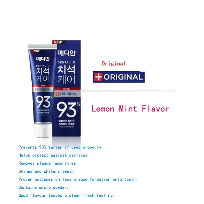 Toothpaste Dental Care 93% Adv - огляд і ціна Teeth Whitening Korea