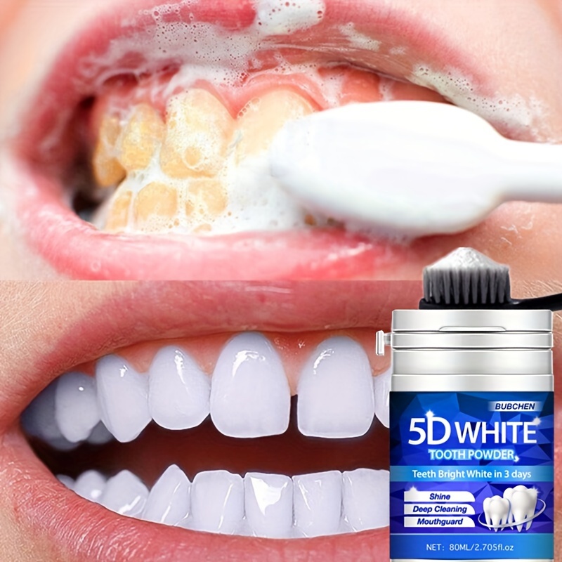 5D 80g Blue Enzyme Teeth White - огляд і ціна Teeth Whitening Enzymes