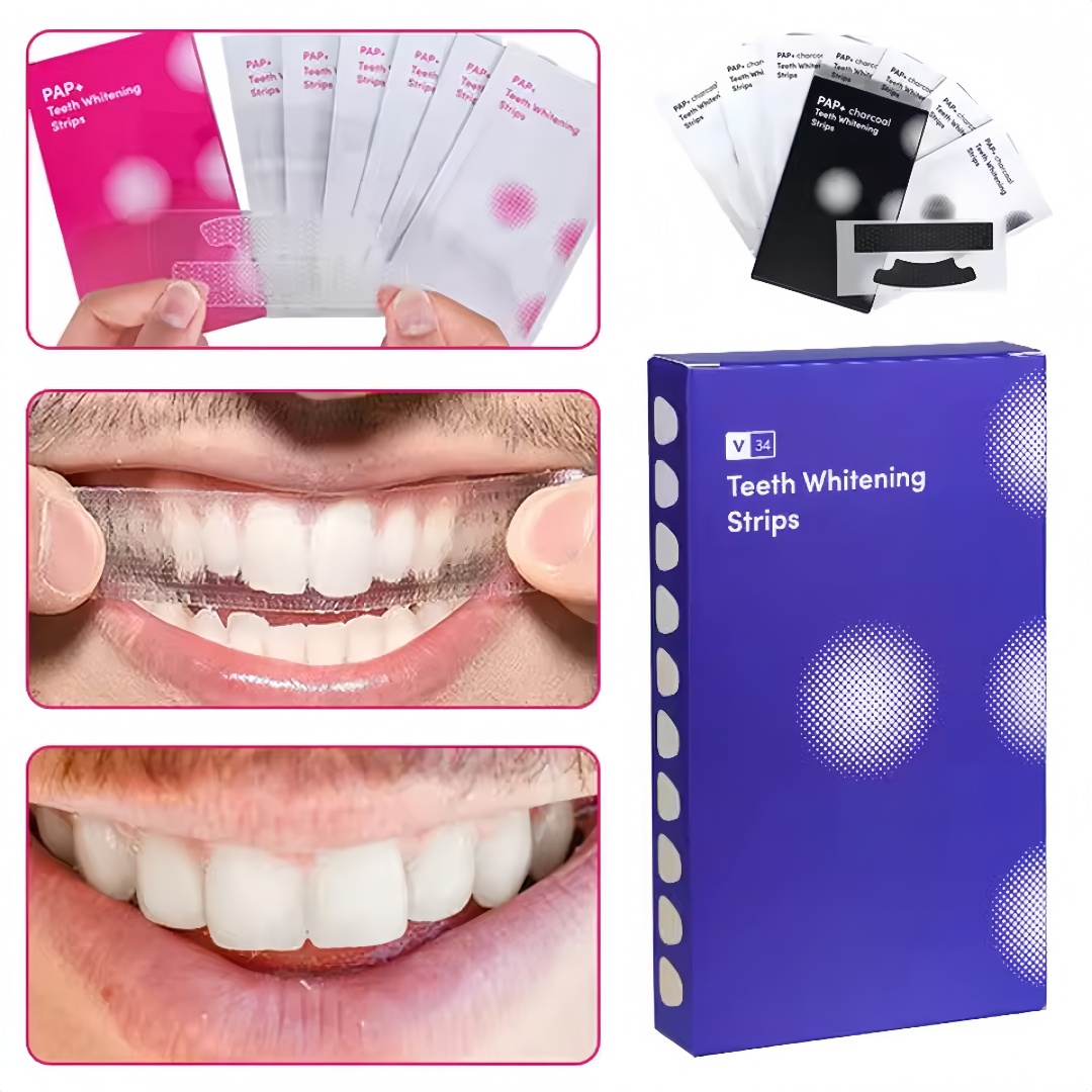 14strips Teeth Whitening Strip - огляд і ціна Teeth Whitening Enzymes