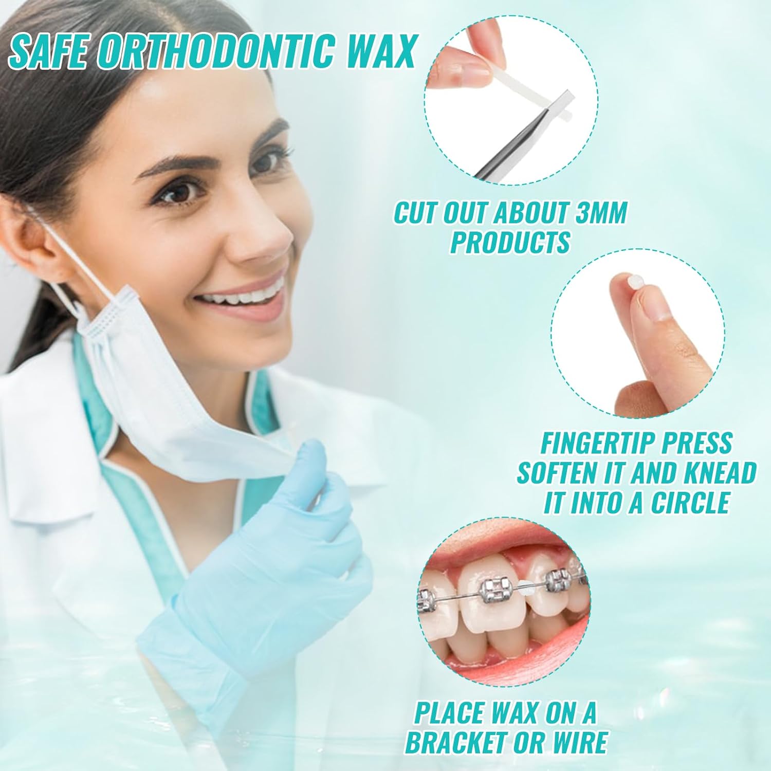 10box Dental Orthodontic Relie - огляд і ціна Teeth Whitening Gum