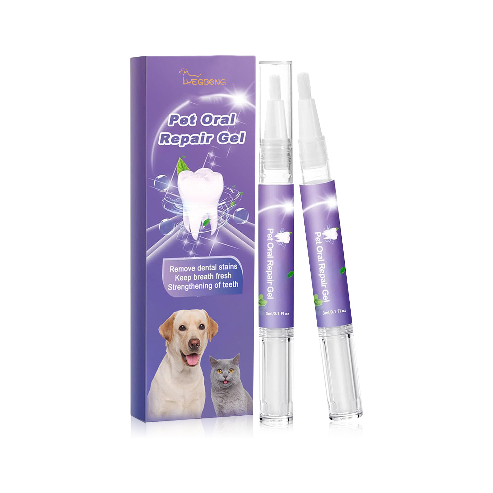 Pet Oral Repair Gel Puppy Tart - огляд і ціна Teeth Whitening Gum