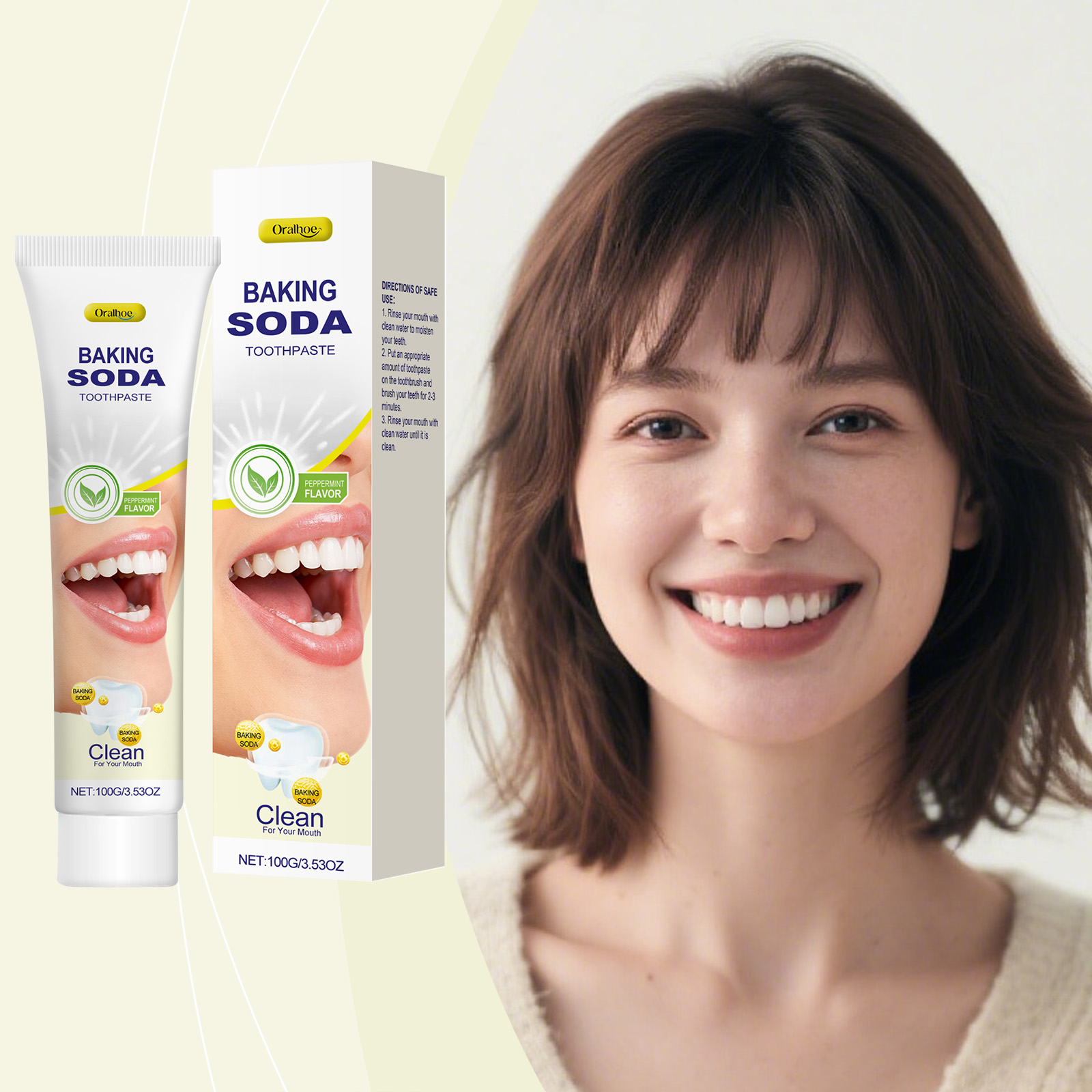 Baking Soda Toothpaste Deep Cl - огляд і ціна Teeth Whitening With Baking Soda