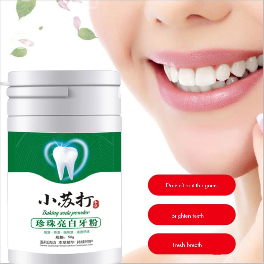 Baking Soda Brightening Tooth  - огляд і ціна Teeth Whitening With Baking Soda