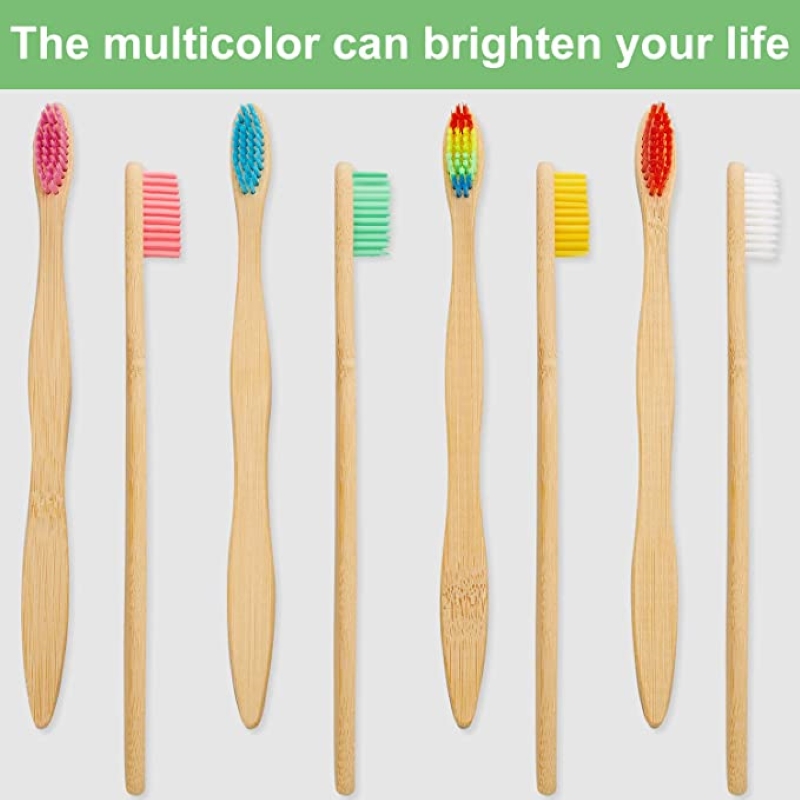 50/100PCS Colorful Natural Bam - огляд і ціна Teeth Whitening Logo