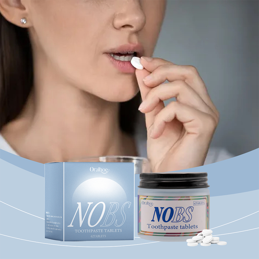 NOBS Toothpaste Tablets - Nano - огляд і ціна Teeth Whitening With Baking Soda