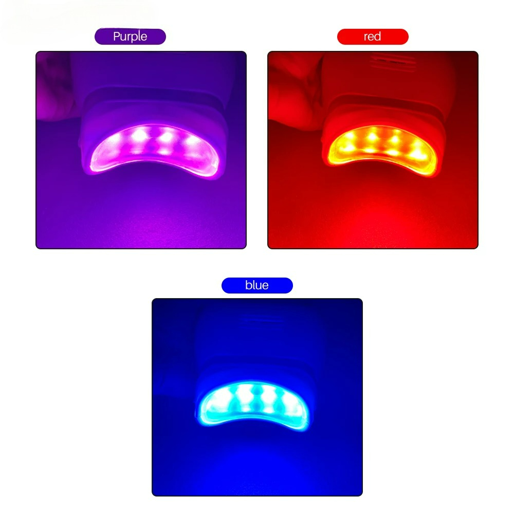 Adjustable 3 Colors LED Teeth  - огляд і ціна Teeth Whitening Bleach
