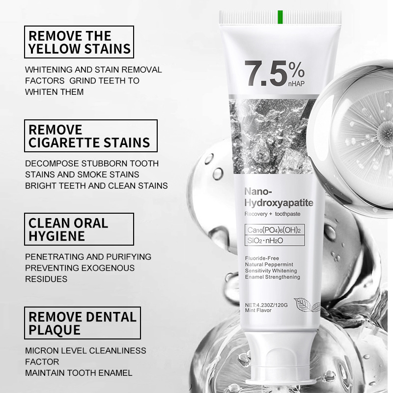 7.5% Hydroxyapatite Probiotic  - огляд і ціна Teeth Whitening Gum