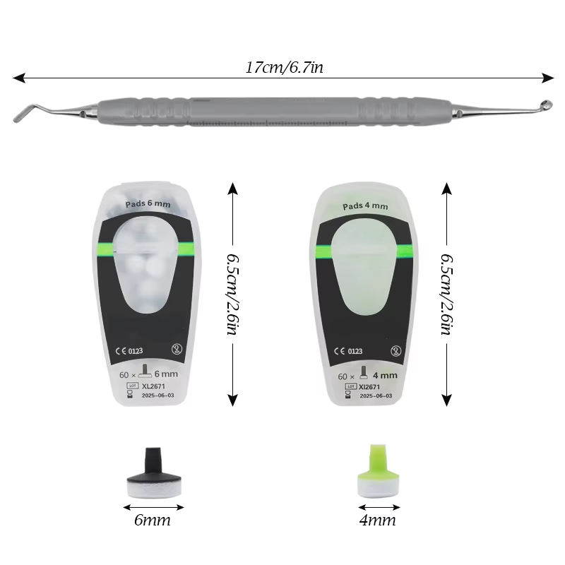 Dental Composite Kit with Foam - огляд і ціна Teeth Whitening Foam