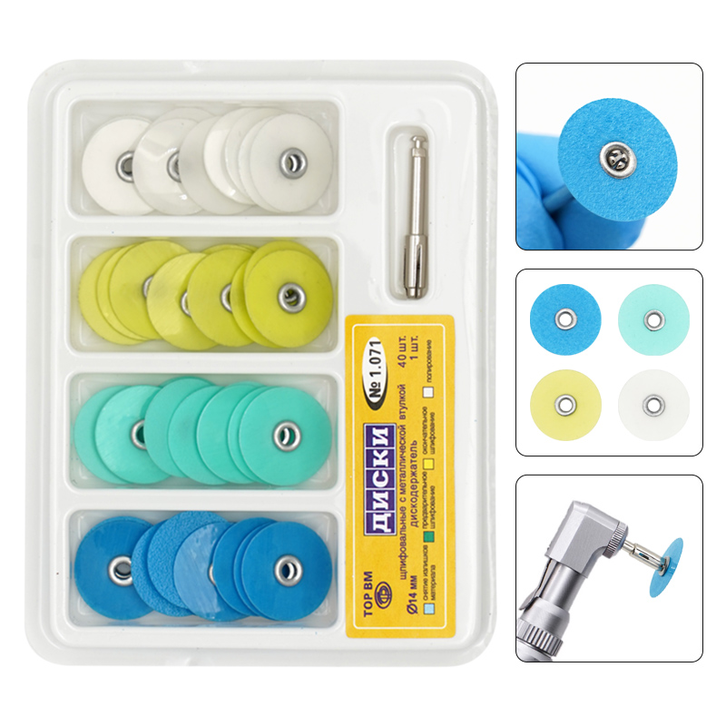 40Pcs/Box Dental Polishing Dis - огляд і ціна Teeth Whitening Express