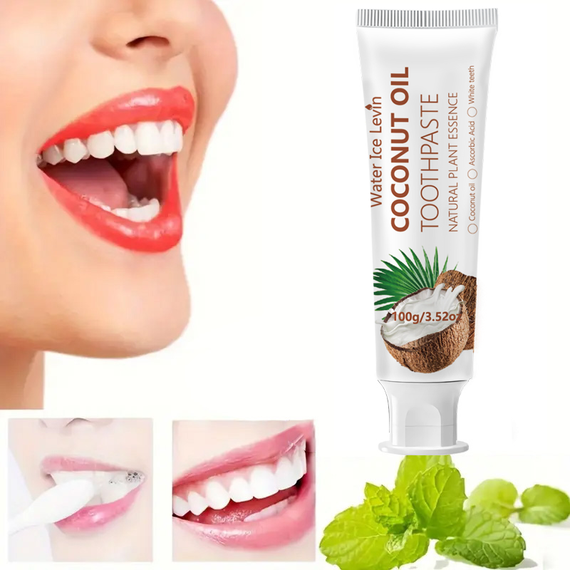 Coconut Oil Toothpaste 100g Na - огляд і ціна Teeth Whitening Gum