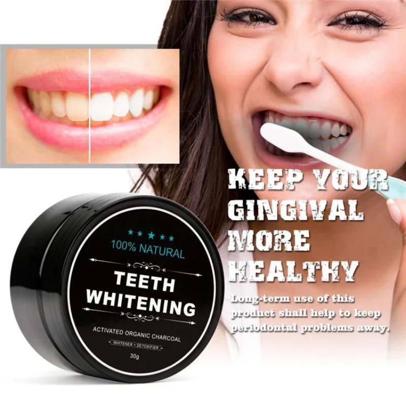 Food Grade Teeth Powder Charco - огляд і ціна Whitening Powder Activated