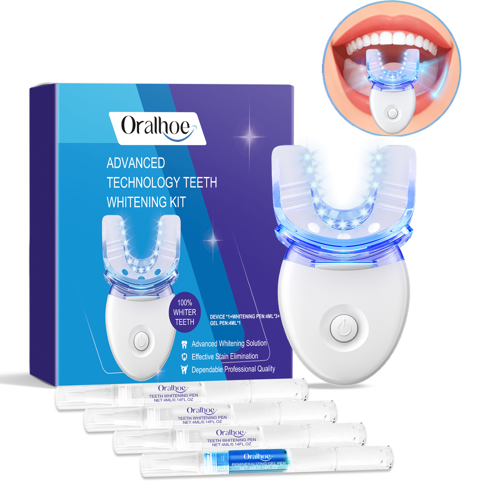 Professional Teeth Whitening L - огляд і ціна Teeth Whitening Foam