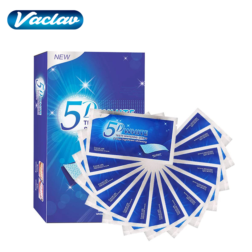 5D White Teeth Whitening Strip - огляд і ціна Teeth Whitening Foam