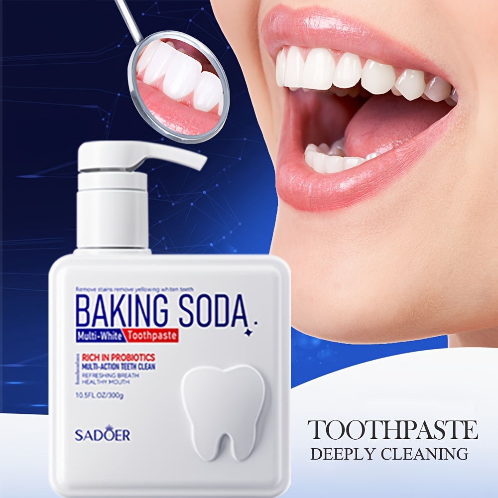 Cleansing Baking Soda Probioti - огляд і ціна Teeth Whitening With Baking Soda