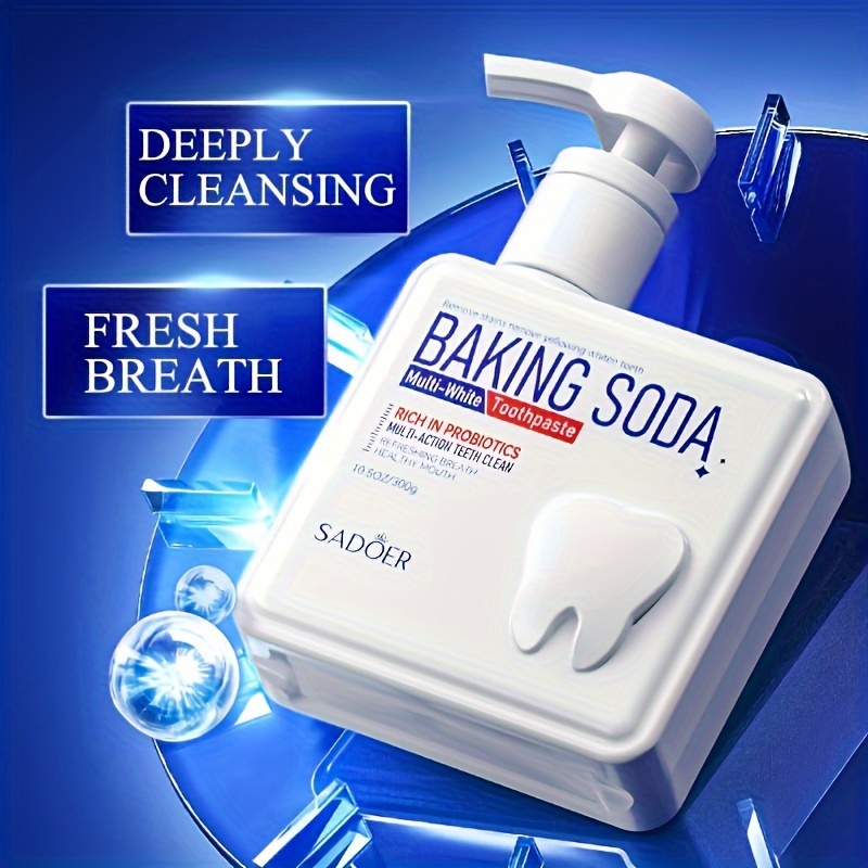 Cleansing Baking Soda Probioti - огляд і ціна Teeth Whitening With Baking Soda